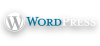 wordpress white logo